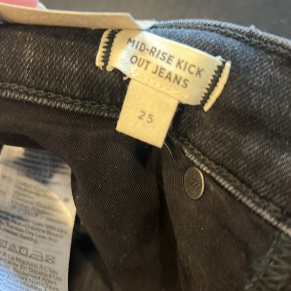 NWT Madewell Kick Out Crop Jeans - Picture 7 of 7